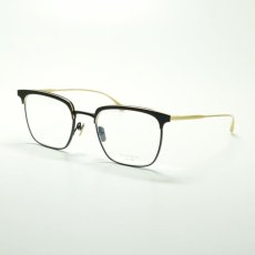 画像1: MASUNAGA since 1905 COLLINS col-49 BK/GOLD メガネ 眼鏡 めがね メンズ レディース おしゃれ ブランド 人気 おすすめ フレーム 流行り 度付き レンズ (1)