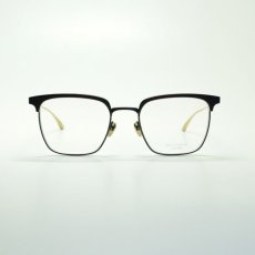 画像2: MASUNAGA since 1905 COLLINS col-49 BK/GOLD メガネ 眼鏡 めがね メンズ レディース おしゃれ ブランド 人気 おすすめ フレーム 流行り 度付き レンズ (2)