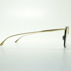 画像3: MASUNAGA since 1905 COLLINS col-49 BK/GOLD メガネ 眼鏡 めがね メンズ レディース おしゃれ ブランド 人気 おすすめ フレーム 流行り 度付き レンズ (3)