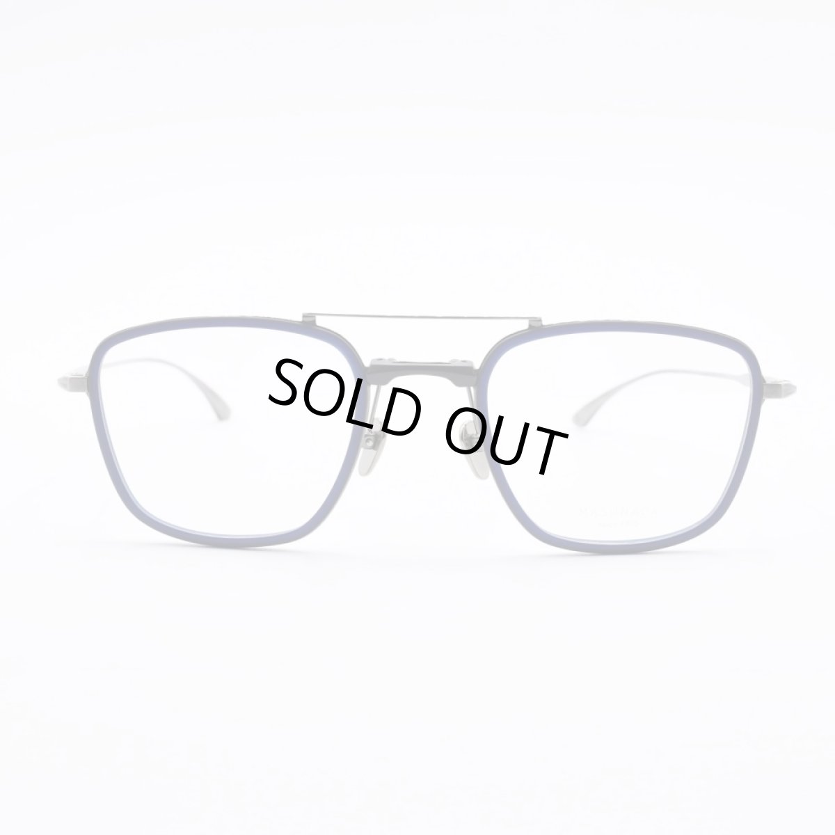 画像3: 増永眼鏡 MASUNAGA since 1905 CONCORDE II col-35 BL/GRY (3)