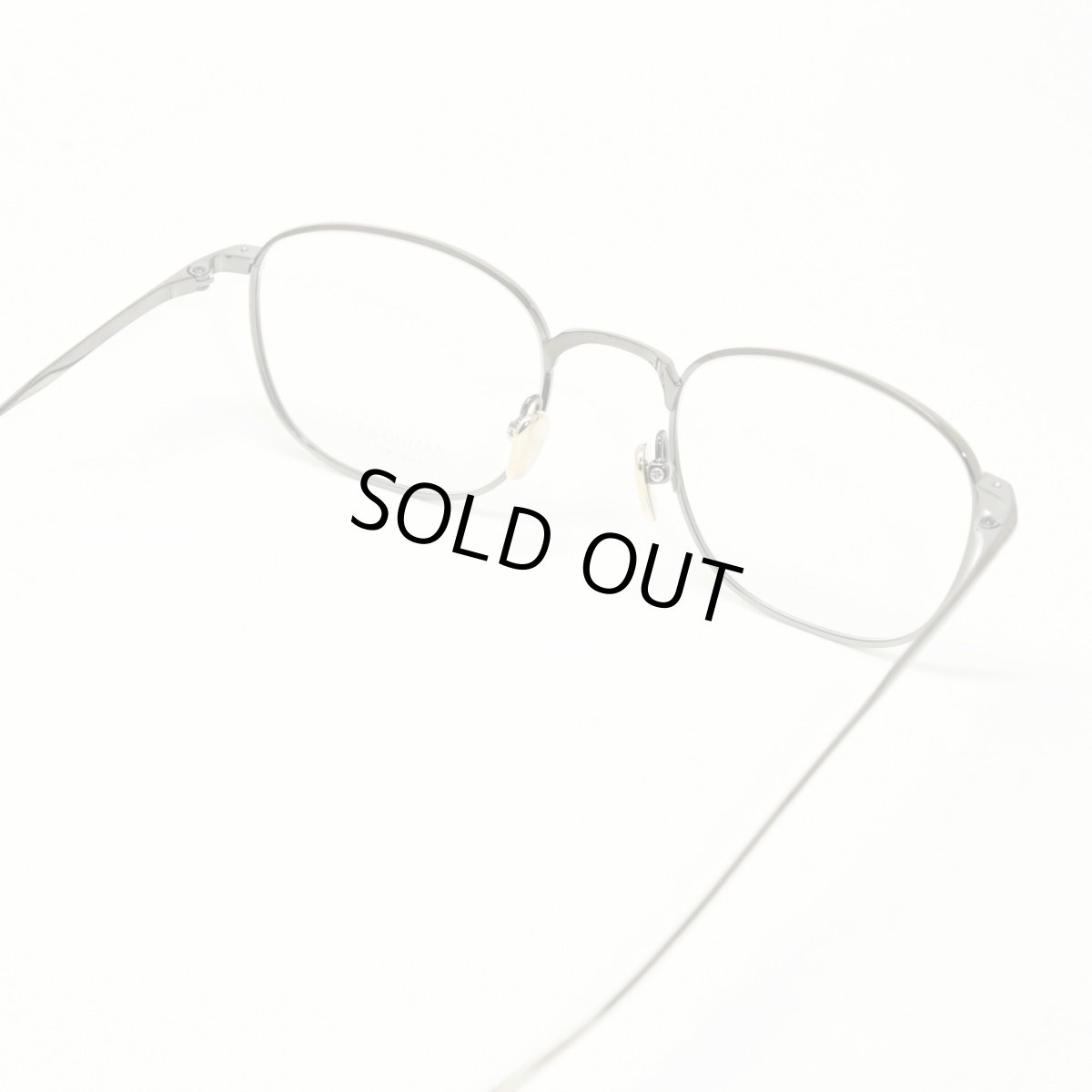 画像5: 増永眼鏡 MASUNAGA since 1905 DAILY NEWS LTD GOLD/BLACK (5)