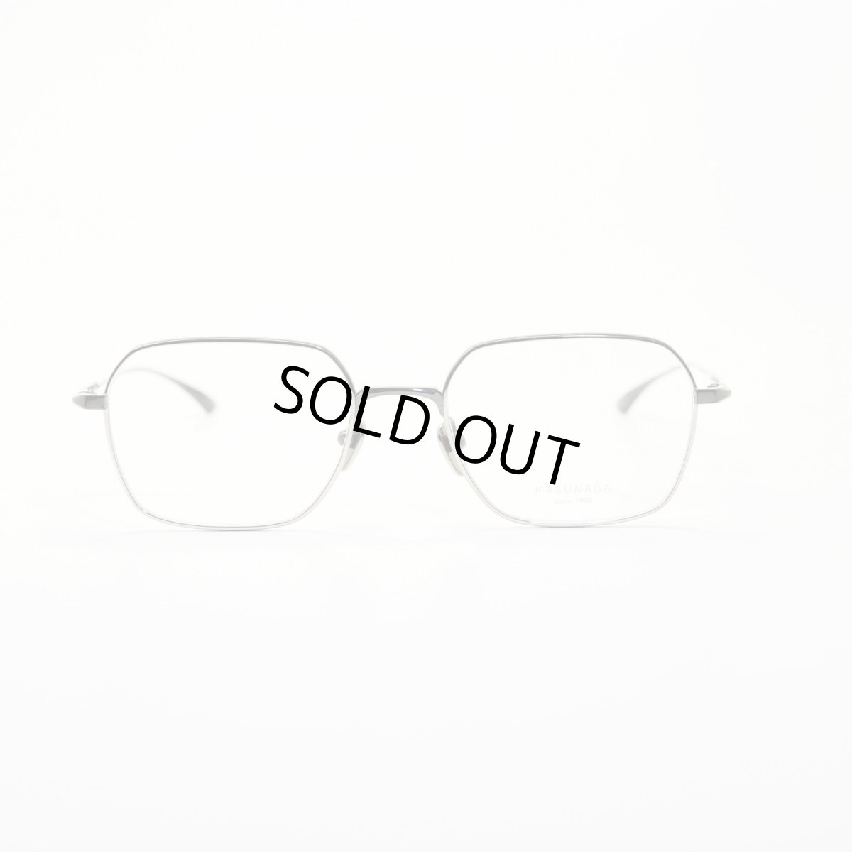 画像3: 増永眼鏡 MASUNAGA since 1905 DESKEY LTD SILVER/BLACK (3)