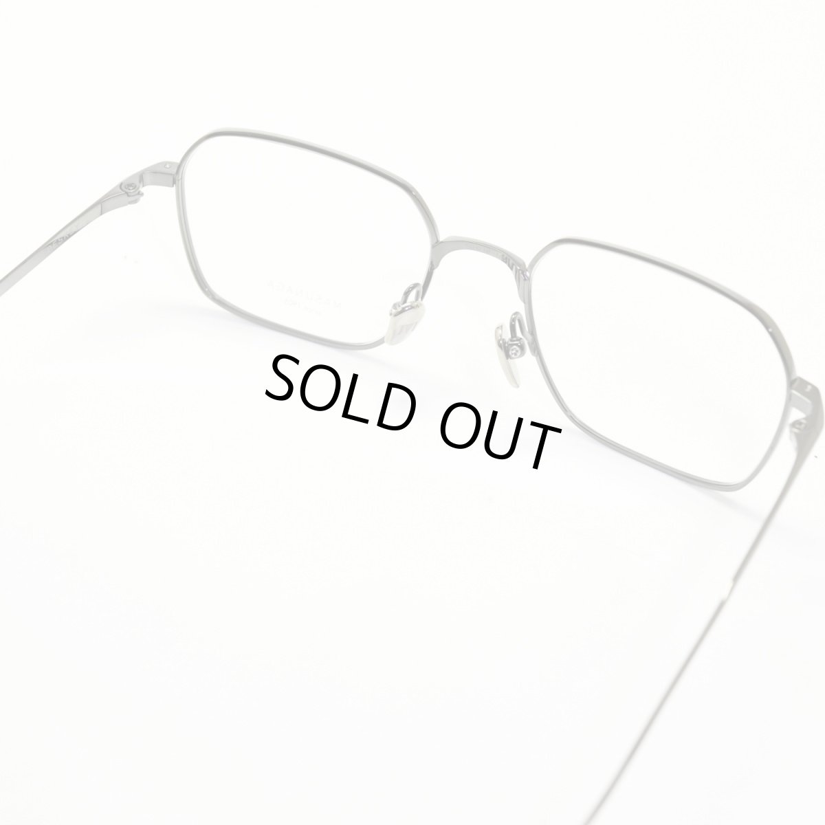 画像5: 増永眼鏡 MASUNAGA since 1905 DESKEY LTD SILVER/BLACK (5)