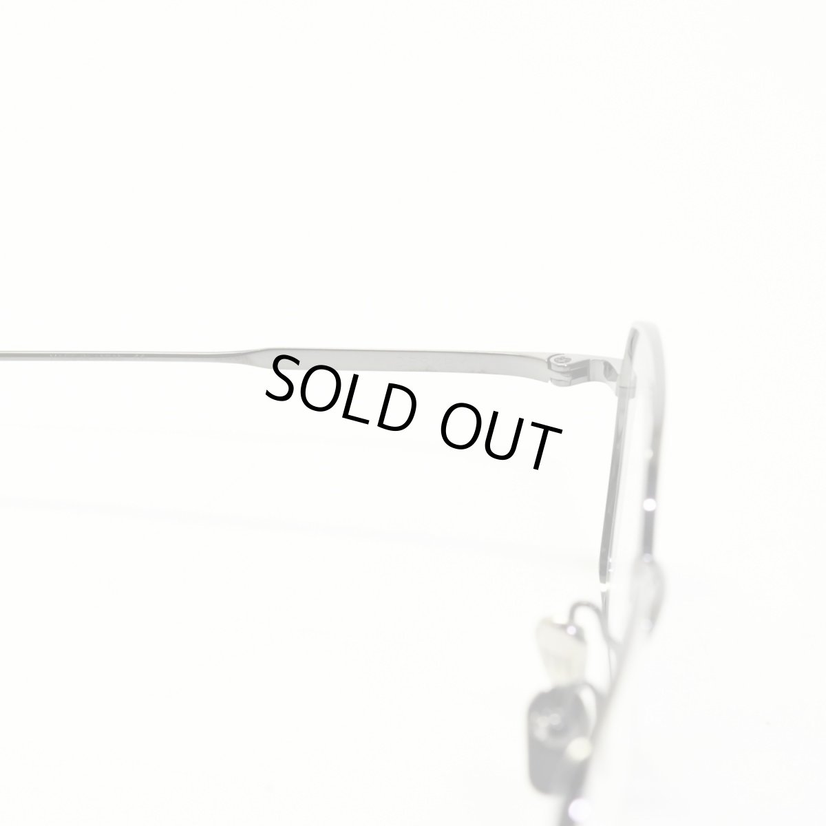 画像6: 増永眼鏡 MASUNAGA since 1905 DESKEY LTD SILVER/BLACK (6)