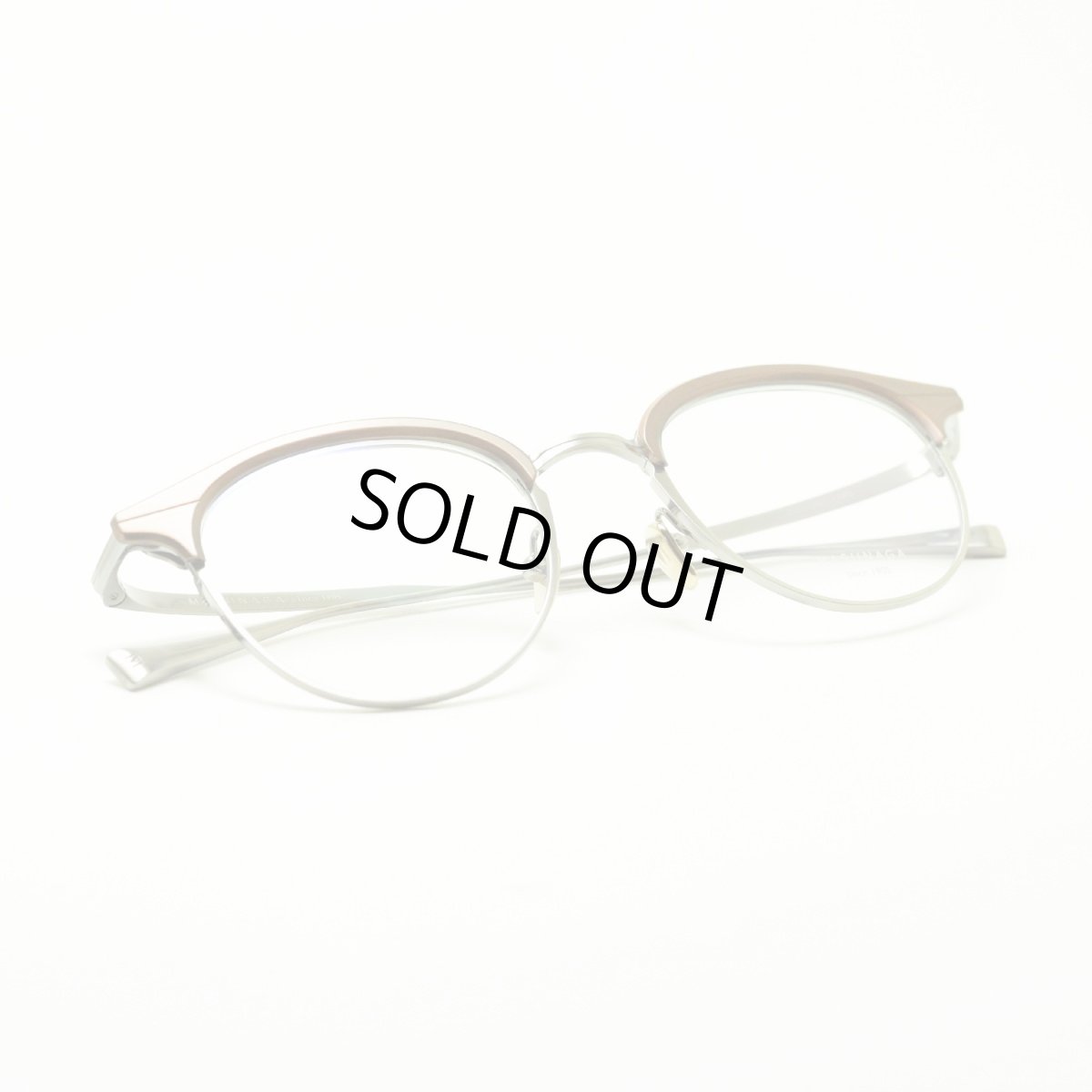 画像6: 増永眼鏡 MASUNAGA since 1905 ELLINGTON col-13 BROWN/GRY メガネ 眼鏡 めがね メンズ レディース おしゃれ ブランド 人気 おすすめ フレーム 流行り 度付き レンズ (6)