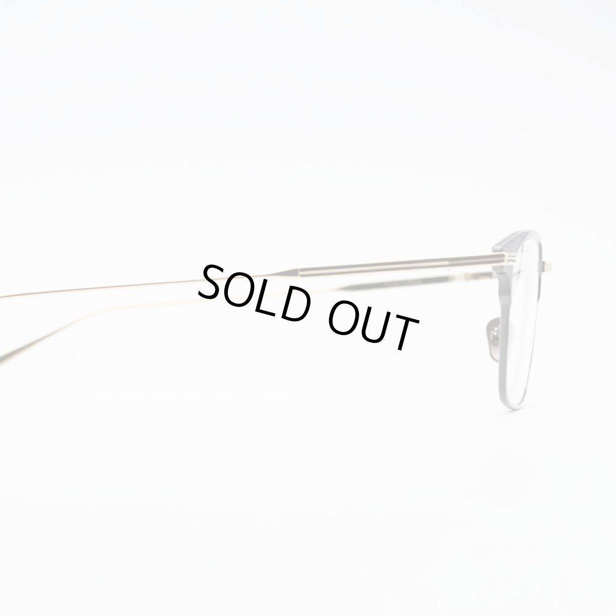 画像5: 増永眼鏡 MASUNAGA FRATIRON col-49 BLACK/GOLD (5)