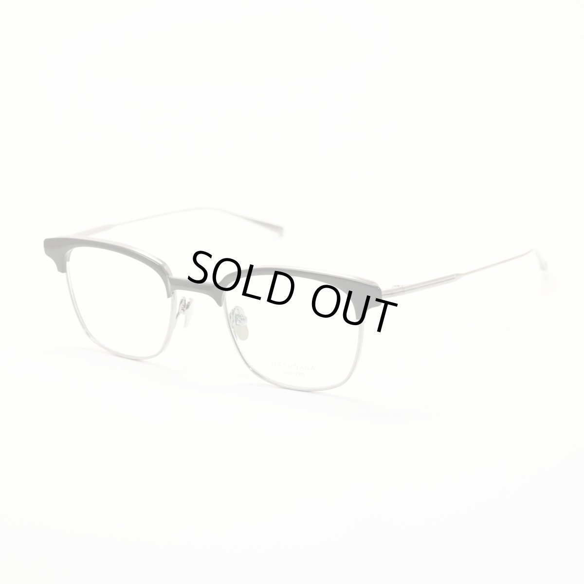 画像2: 増永眼鏡 MASUNAGA since 1905 FULLER col-39 BK/AT-S (2)