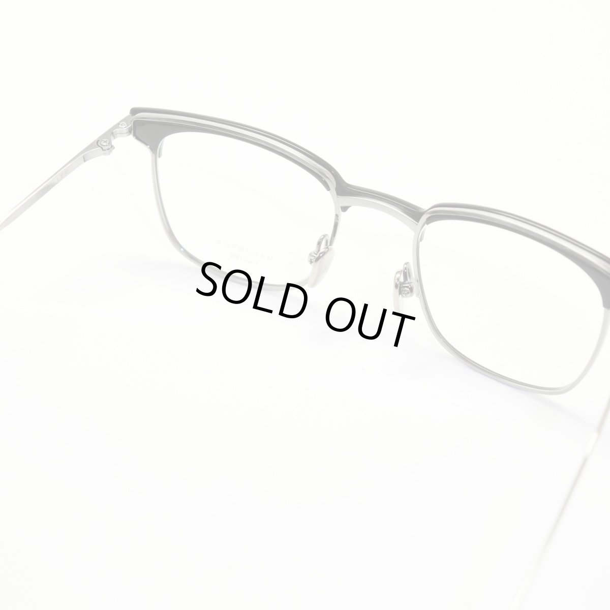 画像5: 増永眼鏡 MASUNAGA since 1905 FULLER col-39 BK/AT-S (5)