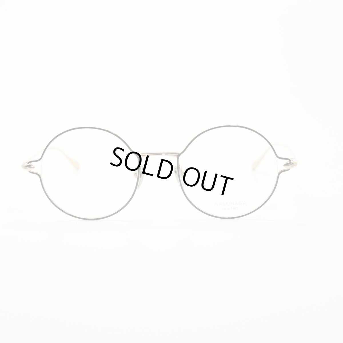 画像3: 増永眼鏡 MASUNAGA since 1905 FUTURA col-51 BLACK/GOLD (3)