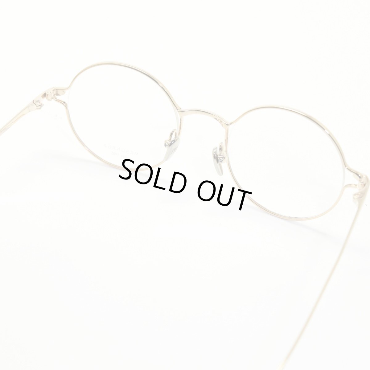 画像5: 増永眼鏡 MASUNAGA since 1905 FUTURA col-51 BLACK/GOLD (5)