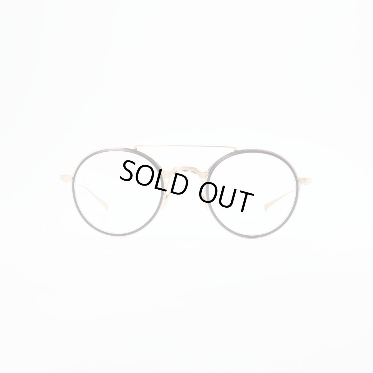 画像3: 増永眼鏡 MASUNAGA since 1905 GLIDE col-21 GOLD/NAVY  (3)