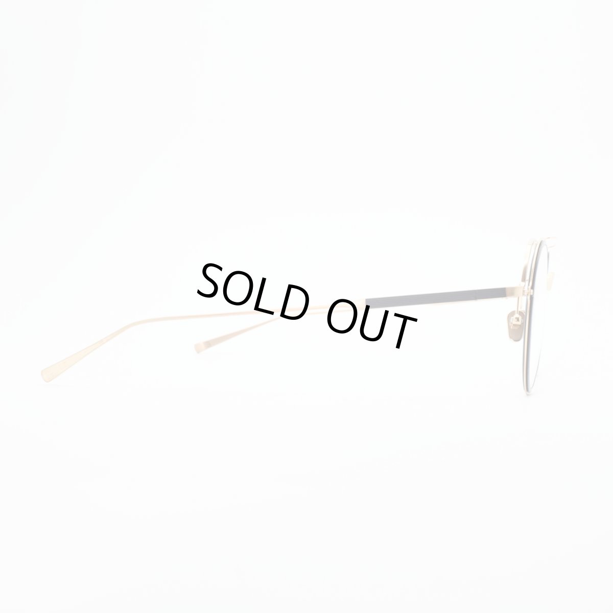 画像4: 増永眼鏡 MASUNAGA since 1905 GLIDE col-21 GOLD/NAVY  (4)