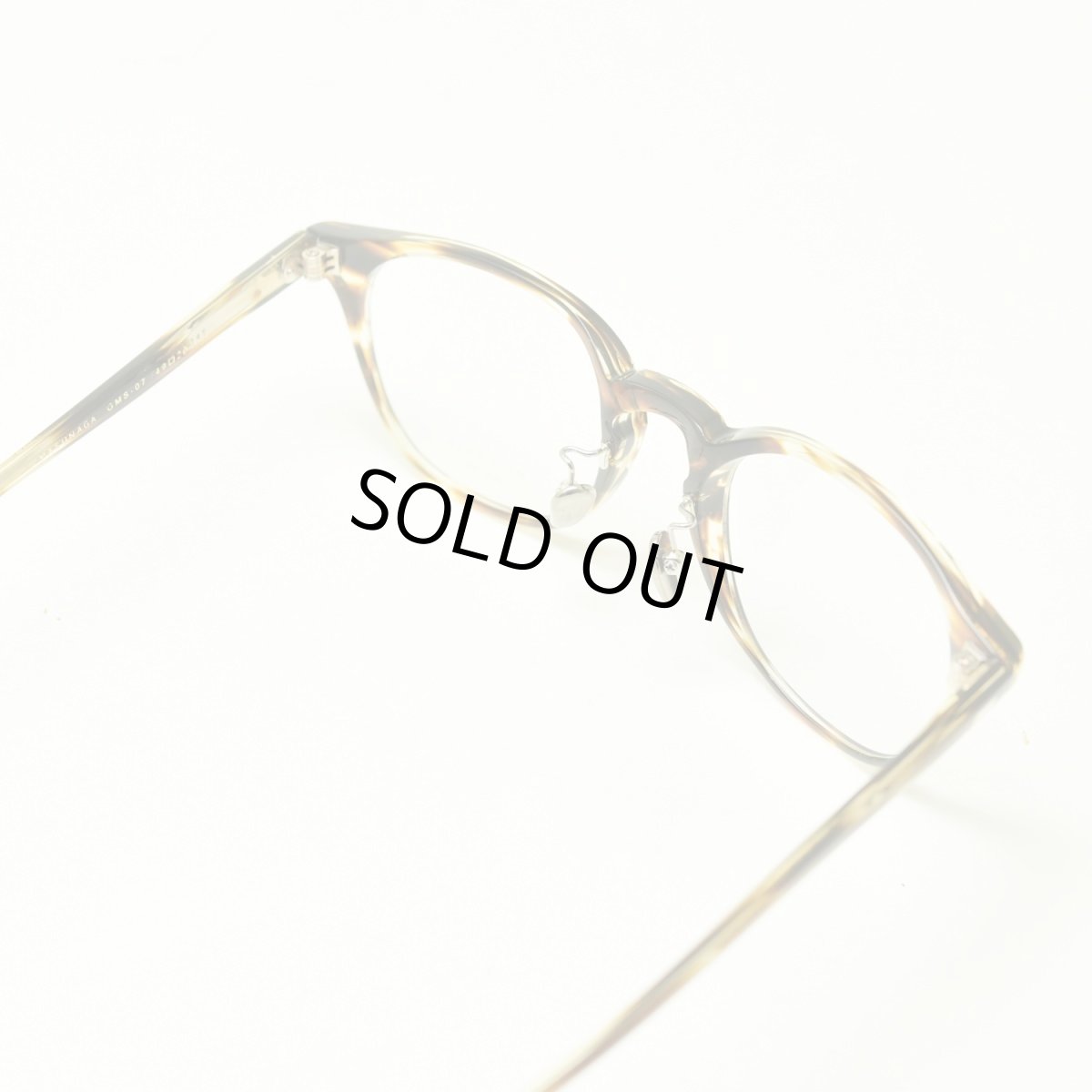 画像5: 増永眼鏡 MASUNAGA GMS-07 col-34 HAVANA (5)