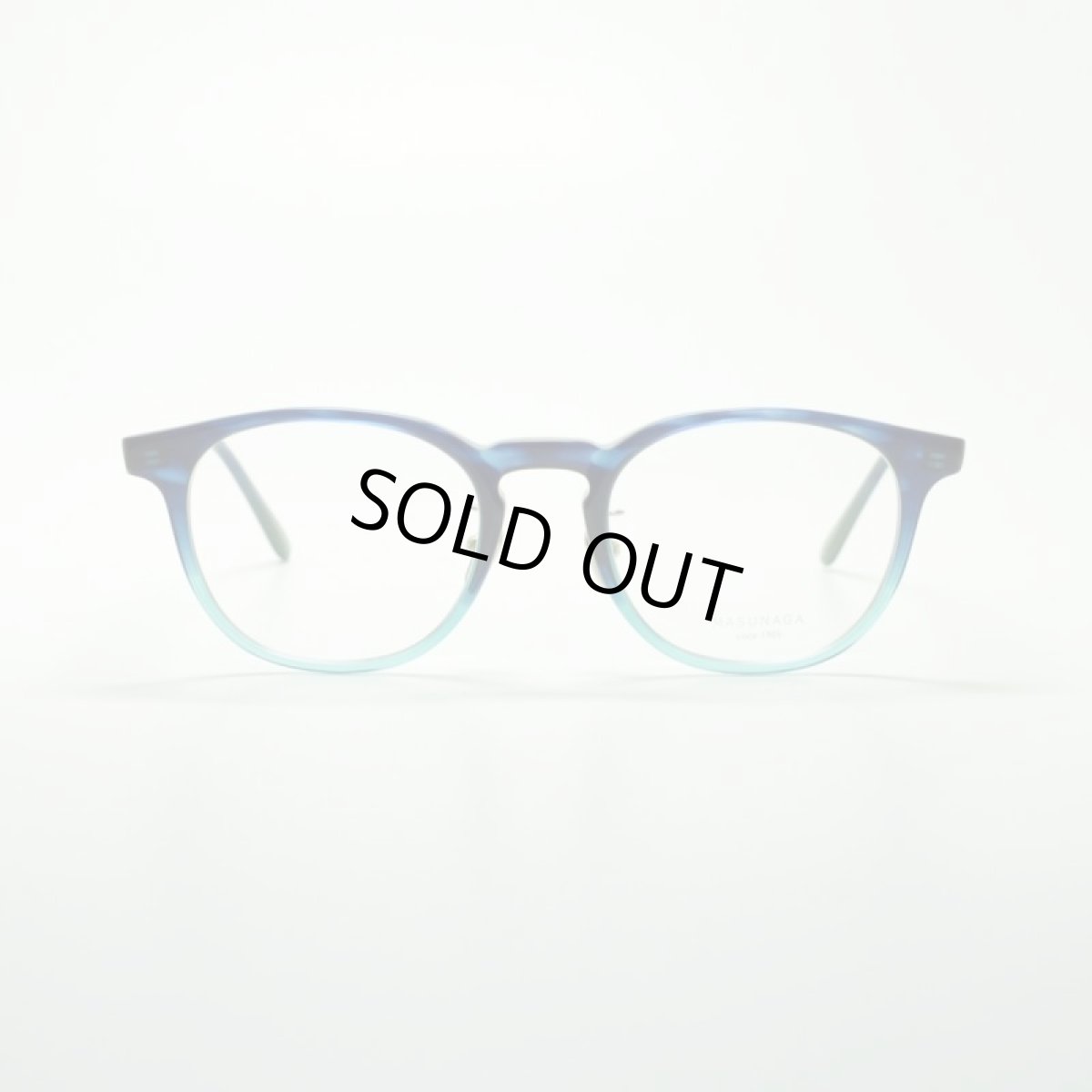 画像2: MASUNAGA GMS-07 col-45 DBL/SBL メガネ 眼鏡 めがね メンズ レディース おしゃれ ブランド 人気 おすすめ フレーム 流行り 度付き レンズ (2)