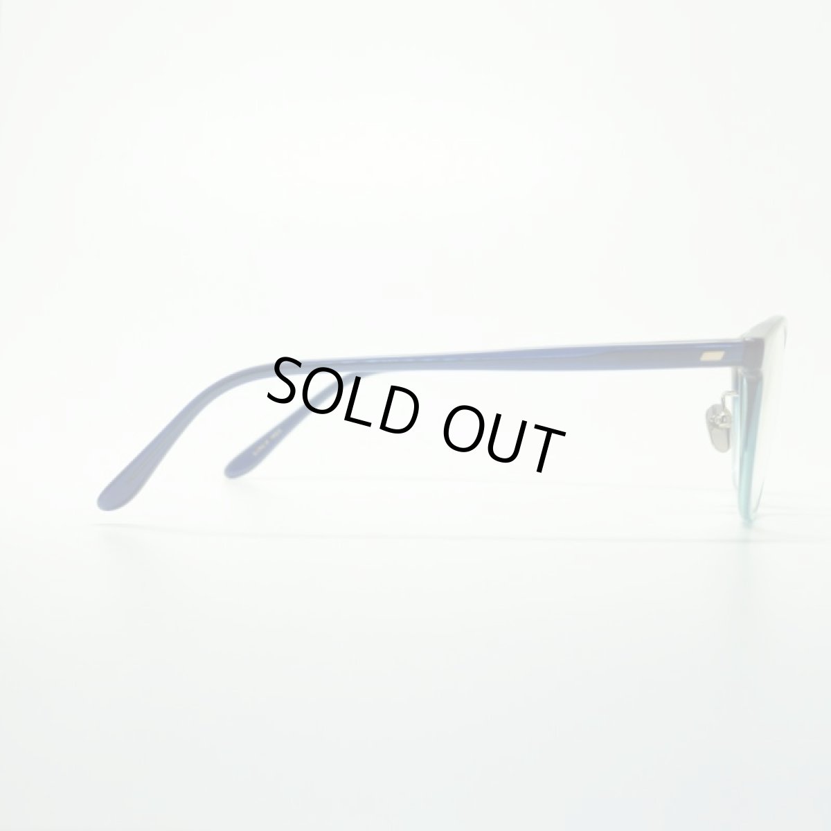 画像3: MASUNAGA GMS-07 col-45 DBL/SBL メガネ 眼鏡 めがね メンズ レディース おしゃれ ブランド 人気 おすすめ フレーム 流行り 度付き レンズ (3)