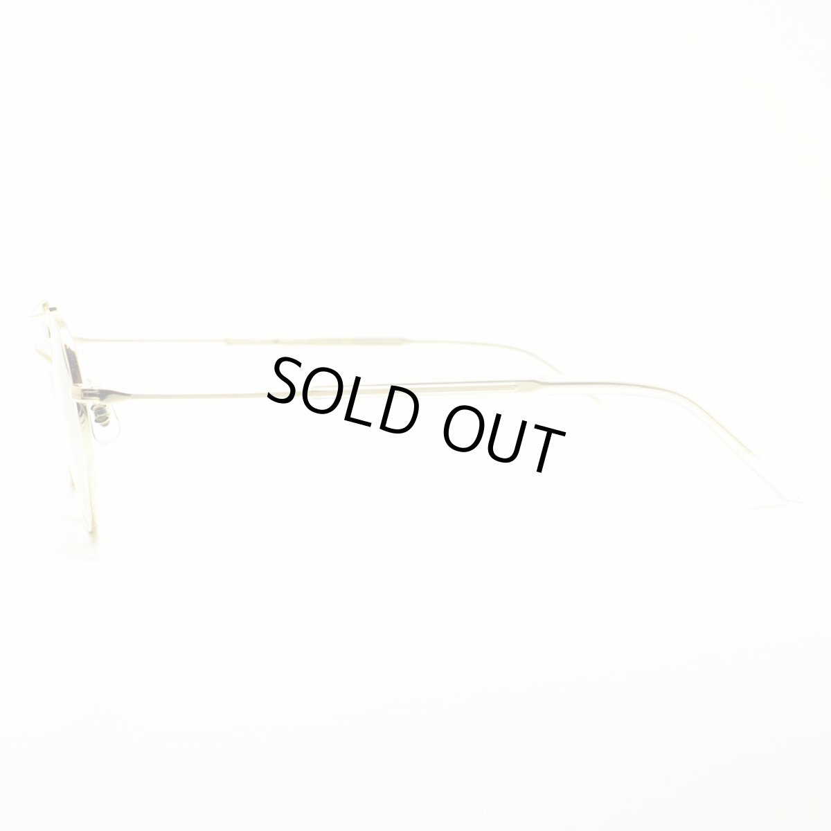 画像4: MASUNAGA GMS-106SG col-S42 GP/CRYSTAL メガネ 眼鏡 めがね メンズ レディース おしゃれ ブランド 人気 おすすめ フレーム 流行り 度付き レンズ サングラス (4)