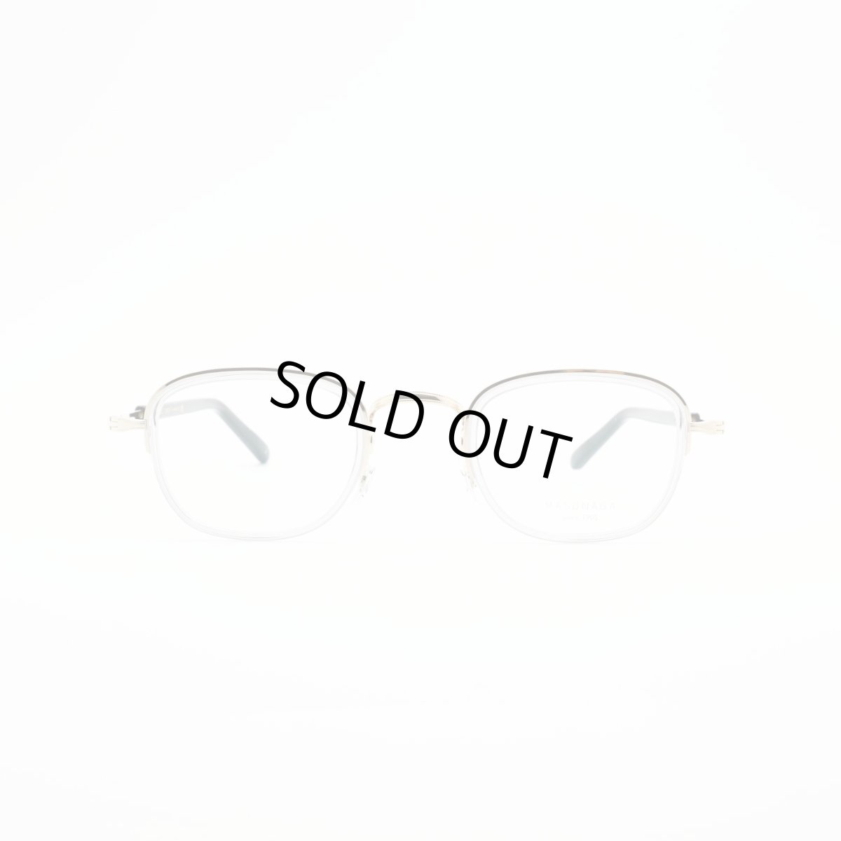 画像3: 増永眼鏡 MASUNAGA GMS 112P+ col-11 GP/BK  (3)