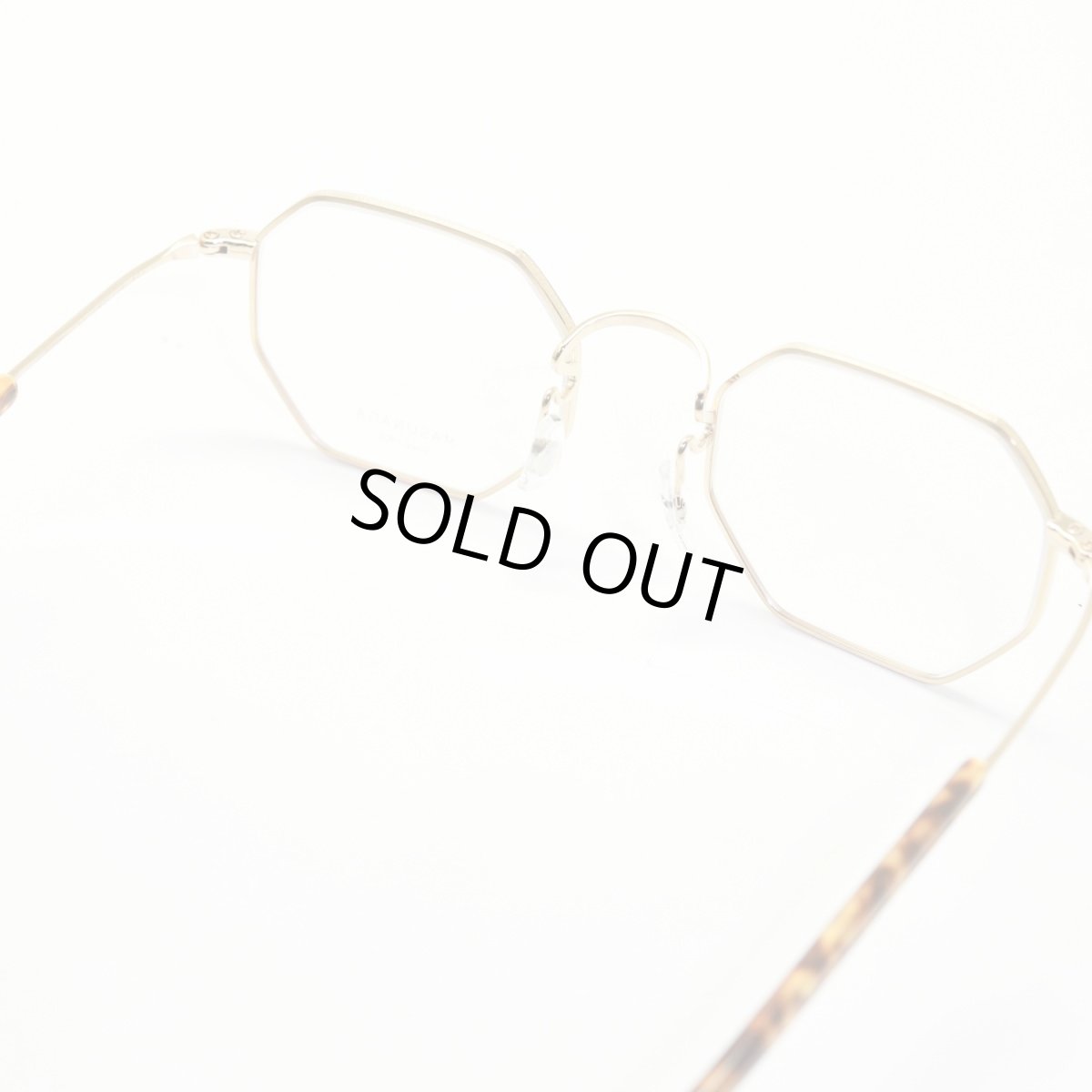 画像5: 増永眼鏡 MASUNAGA GMS 118 col-21 BK GP (5)