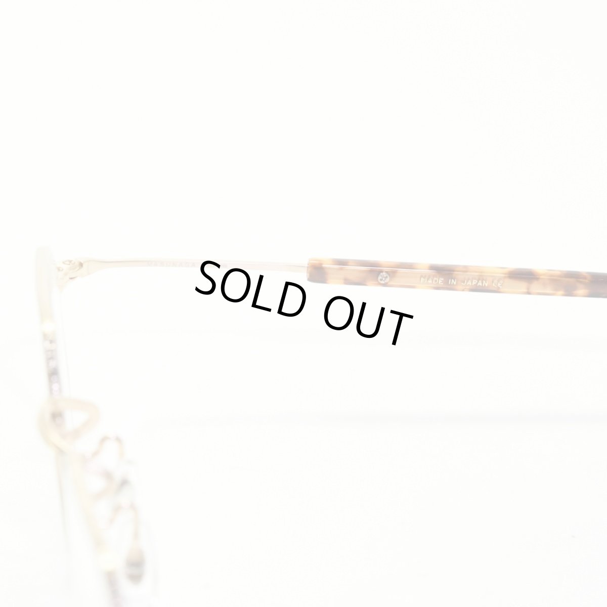 画像7: 増永眼鏡 MASUNAGA GMS 118 col-21 BK GP (7)