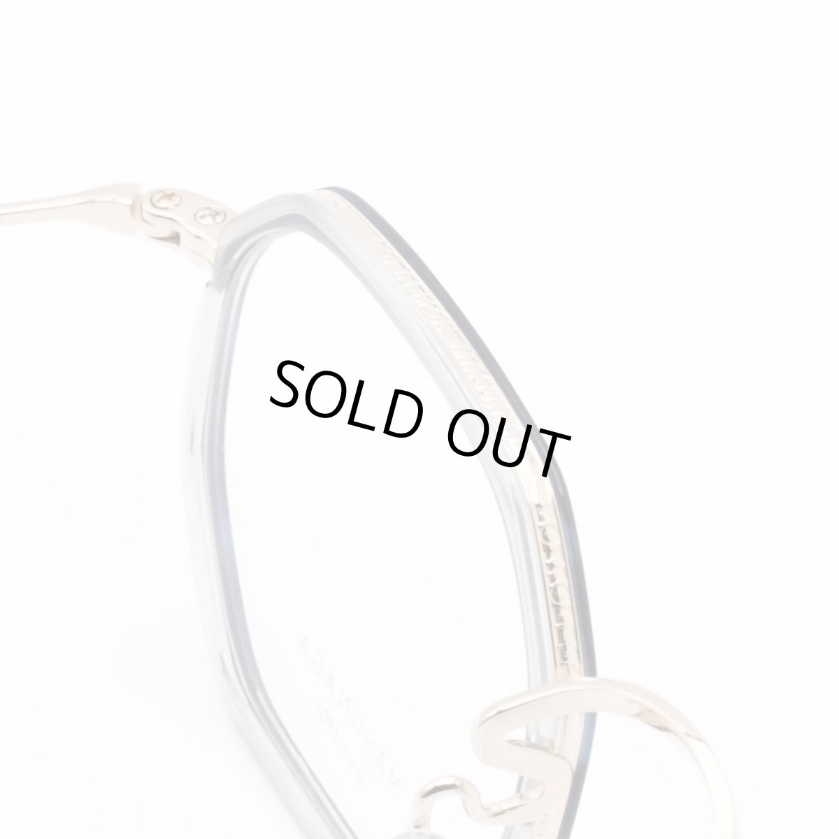 画像8: 増永眼鏡 MASUNAGA GMS-118S col-115 BL-GP (8)