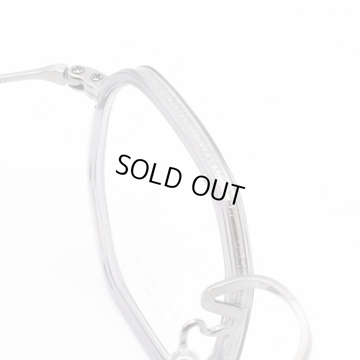 画像8: 増永眼鏡 MASUNAGA GMS-118S col-394 GRY/AT-S (8)