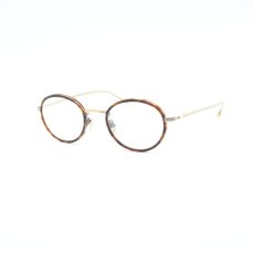 画像2: 増永眼鏡 MASUNAGAGMS-120TS col-13 BROWN/AT-GOLD (2)