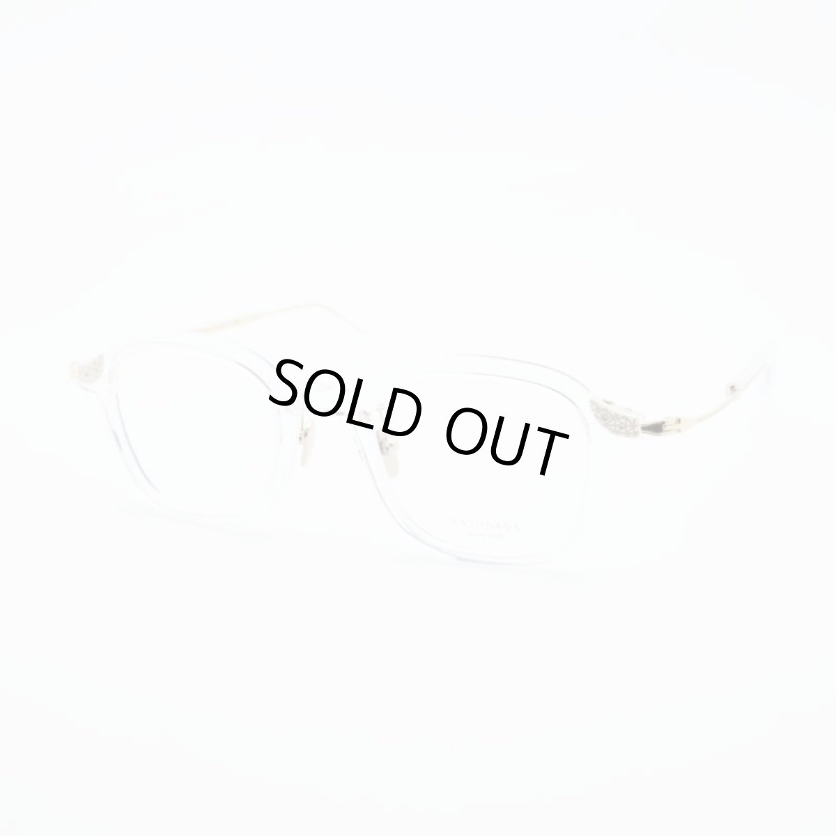 画像2: 増永眼鏡 MASUNAGA GMS 125 col-20 CLEAR (2)