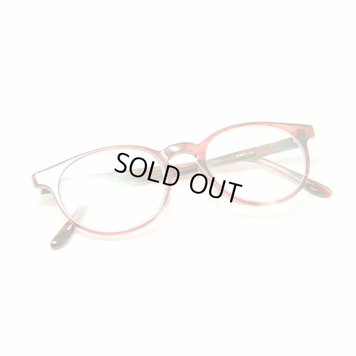 画像5: 増永眼鏡 MASUNAGA GMS-15 col-37 RED (5)