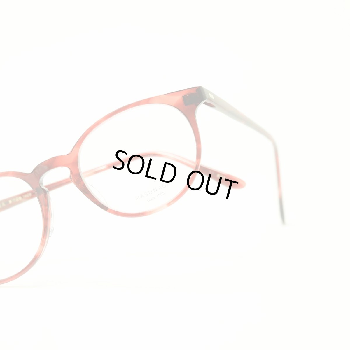 画像6: 増永眼鏡 MASUNAGA GMS-15 col-37 RED (6)