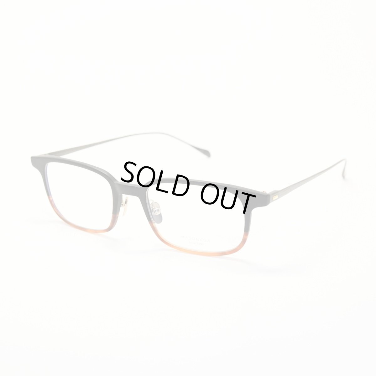 画像2: 増永眼鏡 MASUNAGA GMS 18 col-19 BK-DEMI MATTE (2)