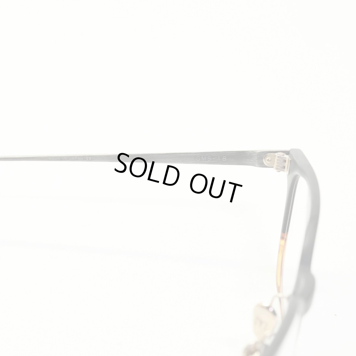 画像6: 増永眼鏡 MASUNAGA GMS 18 col-19 BK-DEMI MATTE (6)