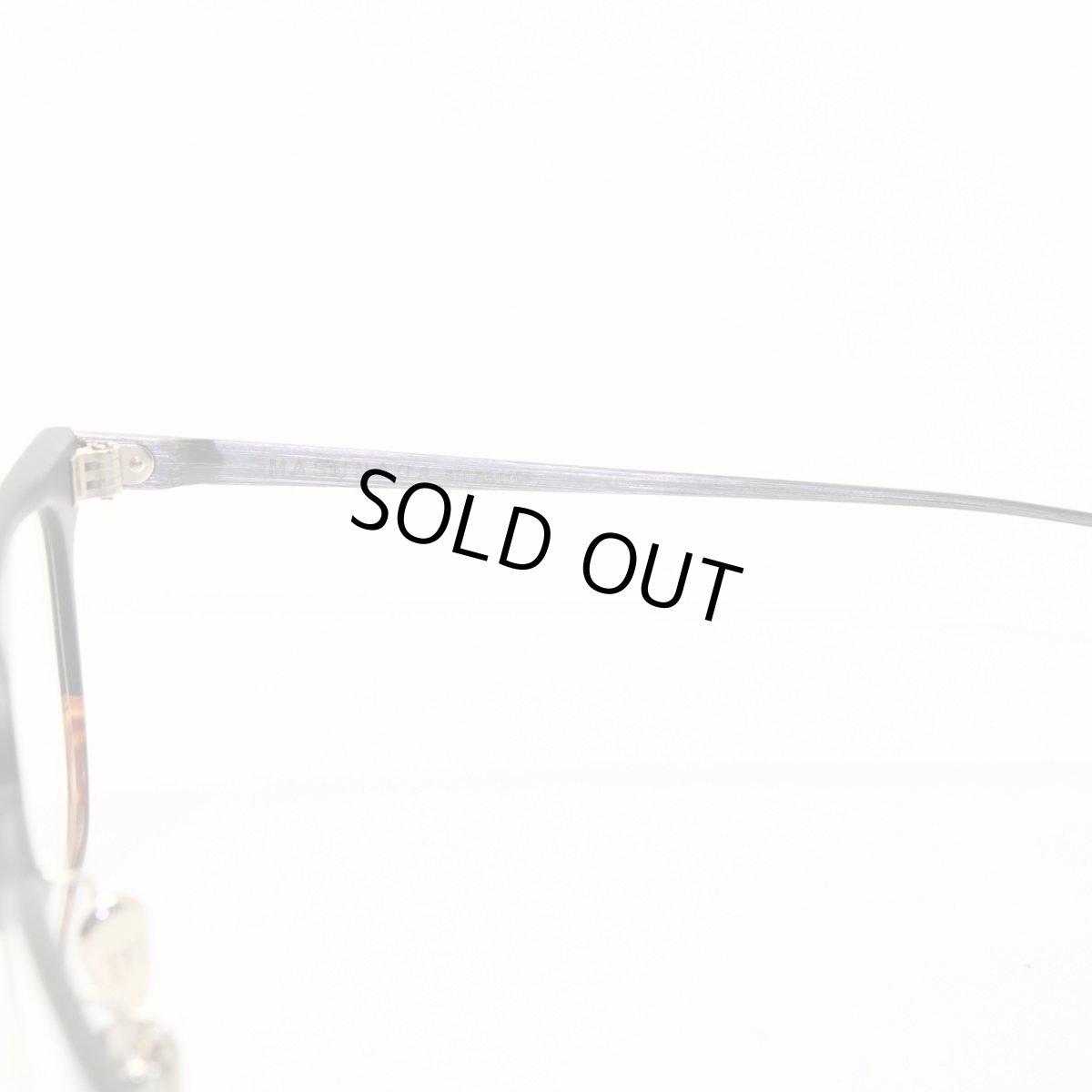 画像7: 増永眼鏡 MASUNAGA GMS 18 col-19 BK-DEMI MATTE (7)