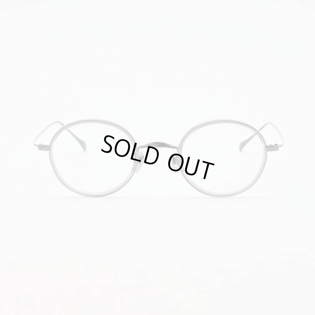 画像3: 増永眼鏡 MASUNAGA GMS 198TS col-244 Graphite/Gry (3)