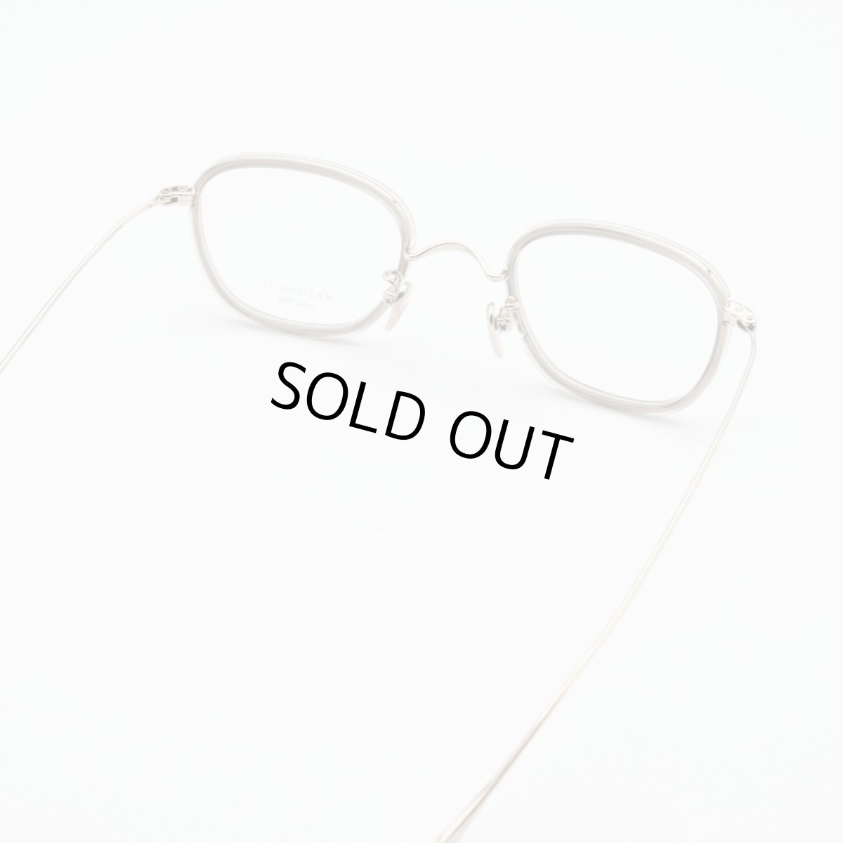 画像4: 増永眼鏡 MASUNAGA GMS 199TS col-114 G/Gry Crystal (4)