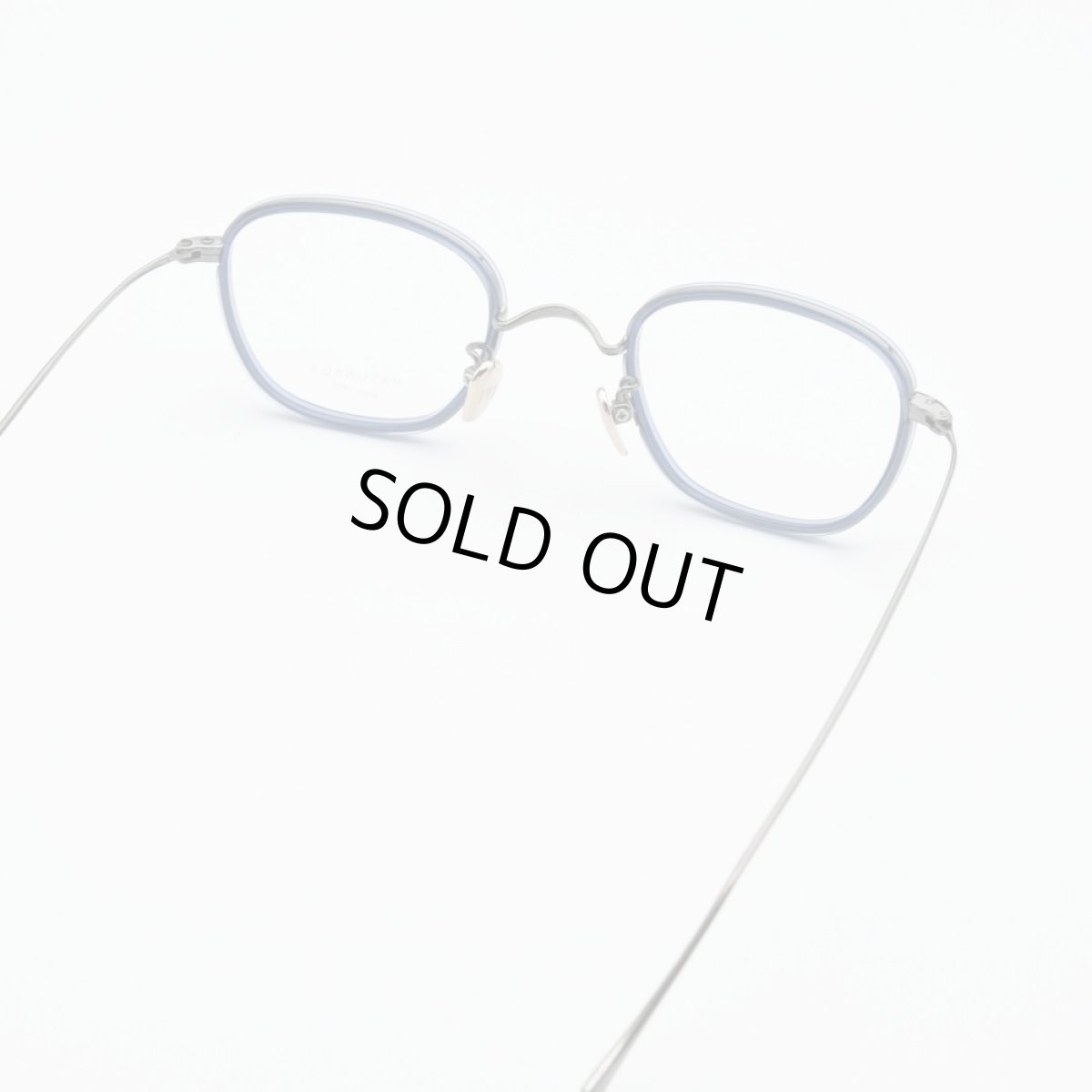 画像4: 増永眼鏡 MASUNAGA GMS 199TS col-245 Graphite/Blue (4)