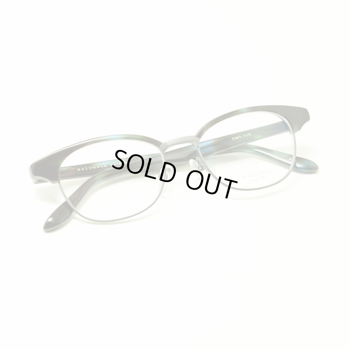 画像5: 増永眼鏡 MASUNAGA GMS-31R col-25 BL DEMI (5)