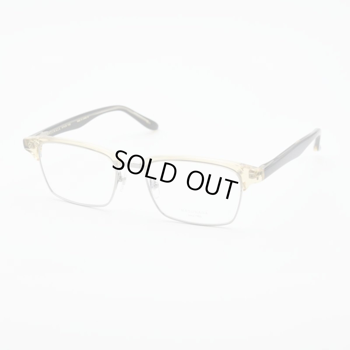 画像2: 増永眼鏡 MASUNAGA GMS 35 col-23 LBR (2)