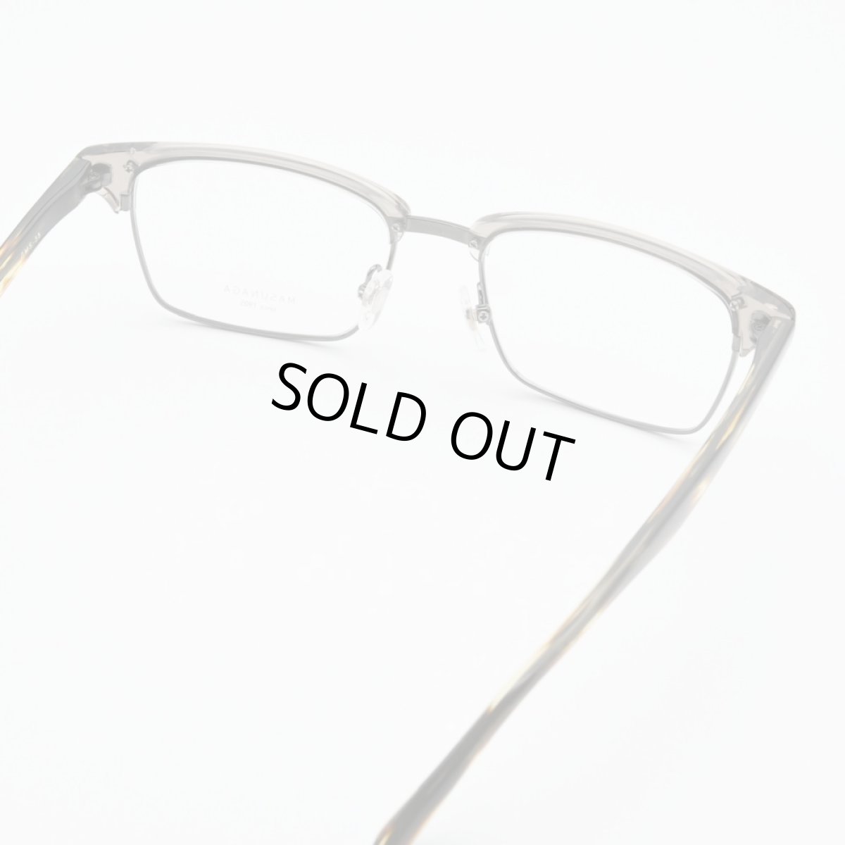 画像4: 増永眼鏡 MASUNAGA GMS 35 col-34 GRY CRYSTAL (4)