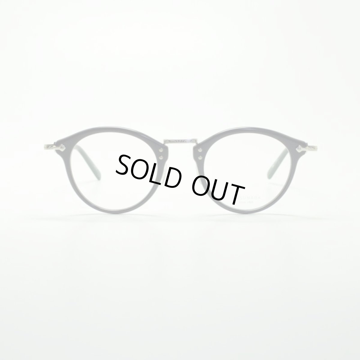 画像2: MASUNAGA GMS-805 col-B11 NAVY/SLV メガネ 眼鏡 めがね メンズ レディース おしゃれ ブランド 人気 おすすめ フレーム 流行り 度付き レンズ (2)