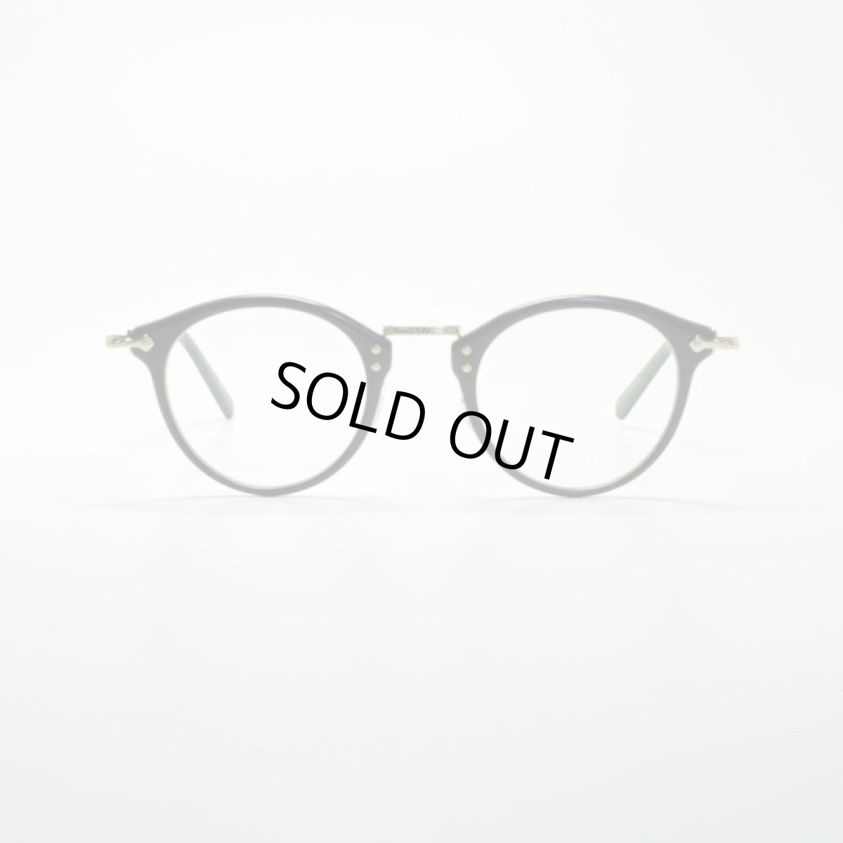 画像2: MASUNAGA GMS-805 col-B9 BK/GP メガネ 眼鏡 めがね メンズ レディース おしゃれ ブランド 人気 おすすめ フレーム 流行り 度付き レンズ (2)