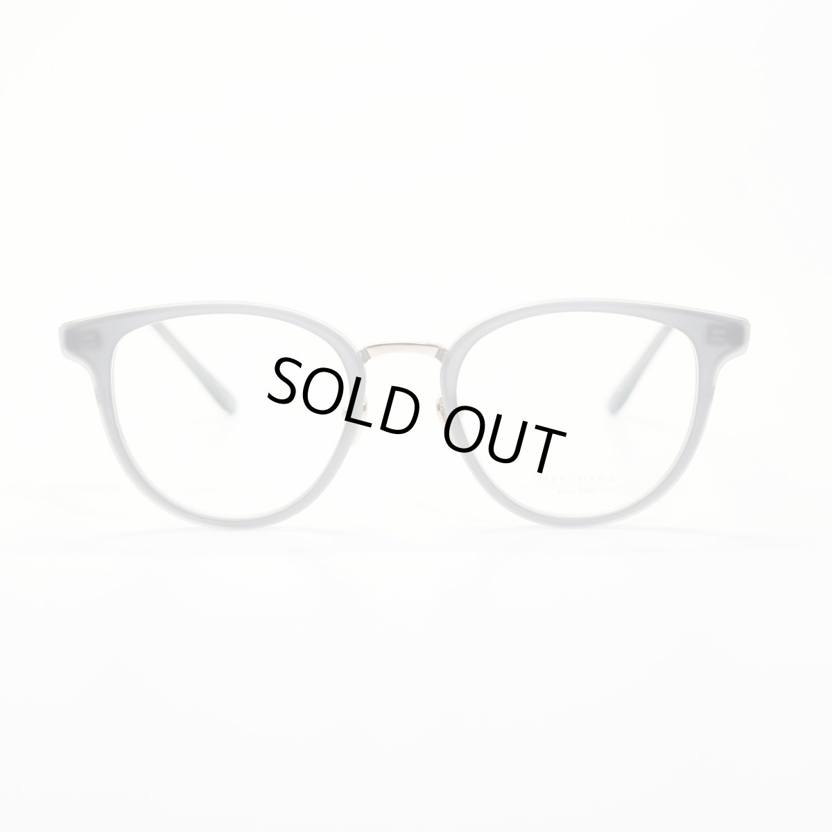 画像3: 増永眼鏡 MASUNAGA GMS 822 col-B1 GRY-GP (3)