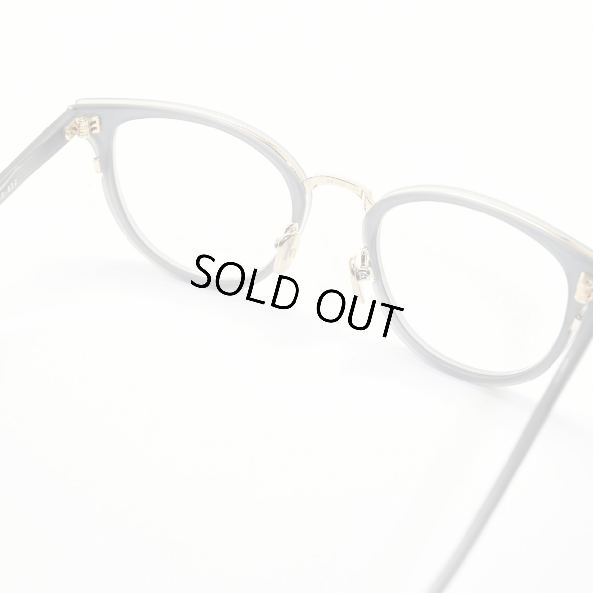 画像5: 増永眼鏡 MASUNAGA GMS 822 col-B1 GRY-GP (5)