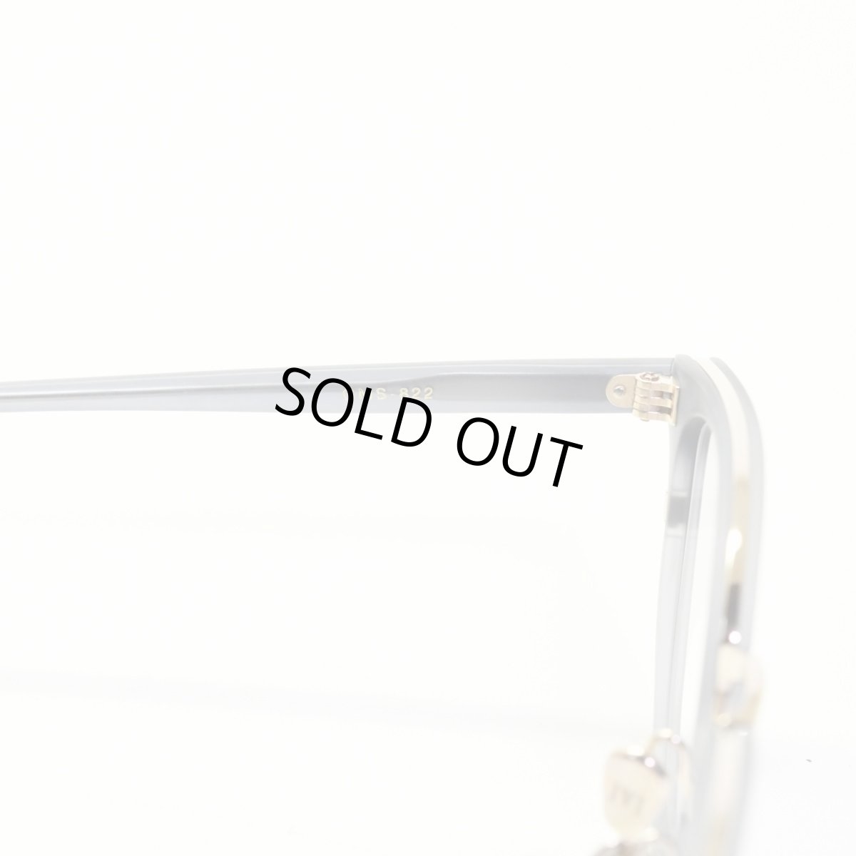 画像6: 増永眼鏡 MASUNAGA GMS 822 col-B1 GRY-GP (6)