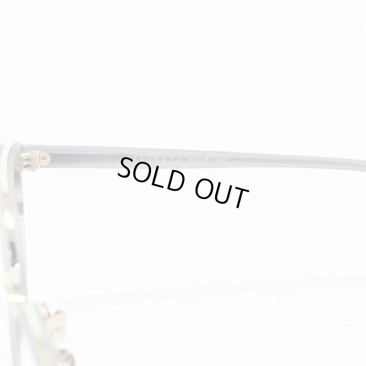 画像7: 増永眼鏡 MASUNAGA GMS 822 col-B1 GRY-GP (7)