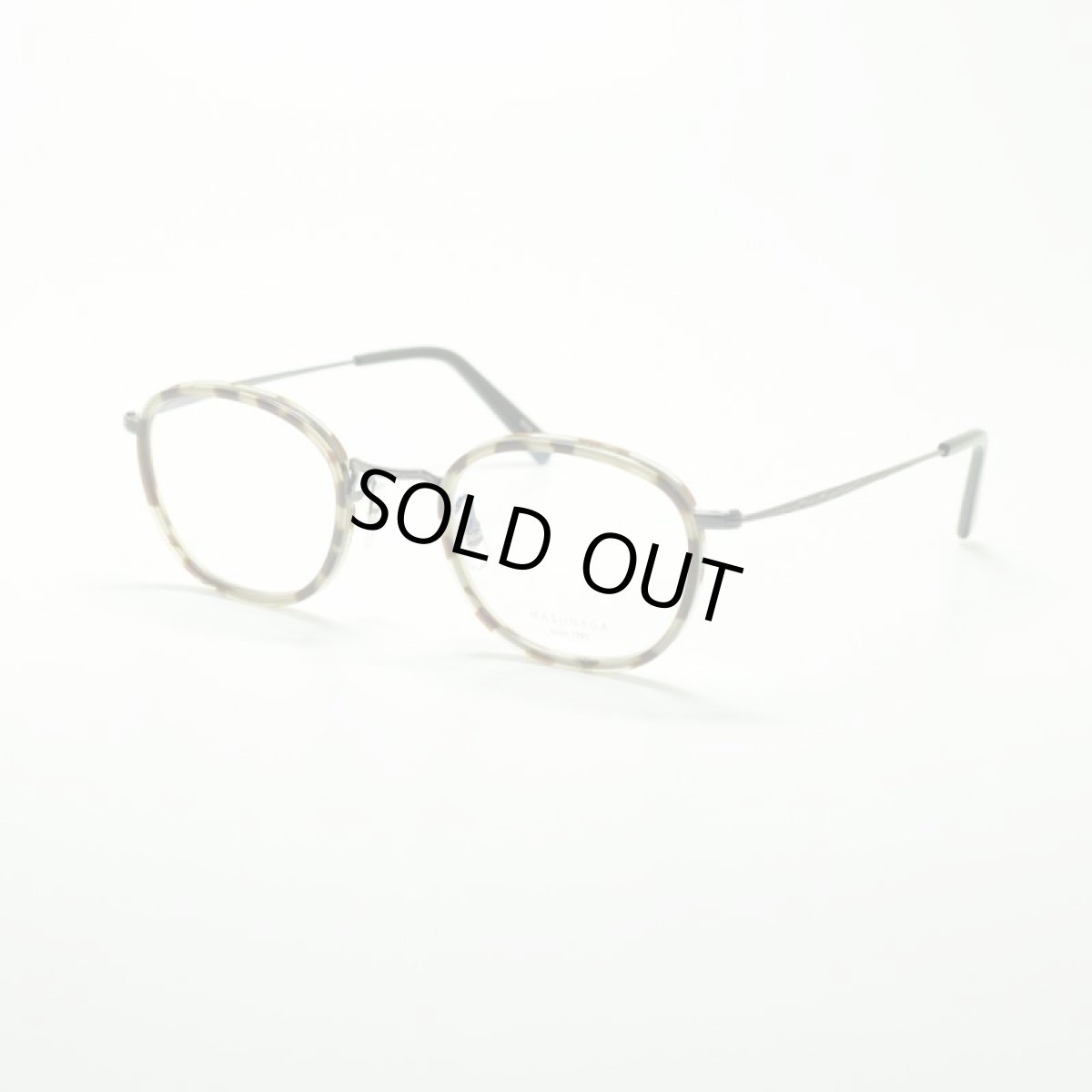 画像1: MASUNAGA GMS-824 col-23 BR/TOR メガネ 眼鏡 めがね メンズ レディース おしゃれ ブランド 人気 おすすめ フレーム 流行り 度付き レンズ (1)