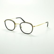 画像1: MASUNAGA GMS-824 col-59 BK2/MATT メガネ 眼鏡 めがね メンズ レディース おしゃれ ブランド 人気 おすすめ フレーム 流行り 度付き レンズ (1)
