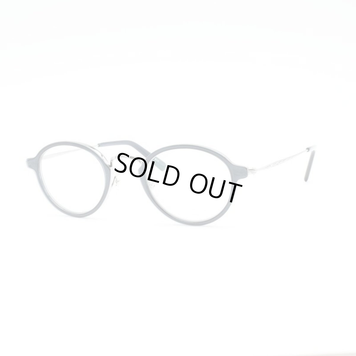 画像2: 増永眼鏡 MASUNAGA GMS-825 col-11 BL/BK SILVER (2)