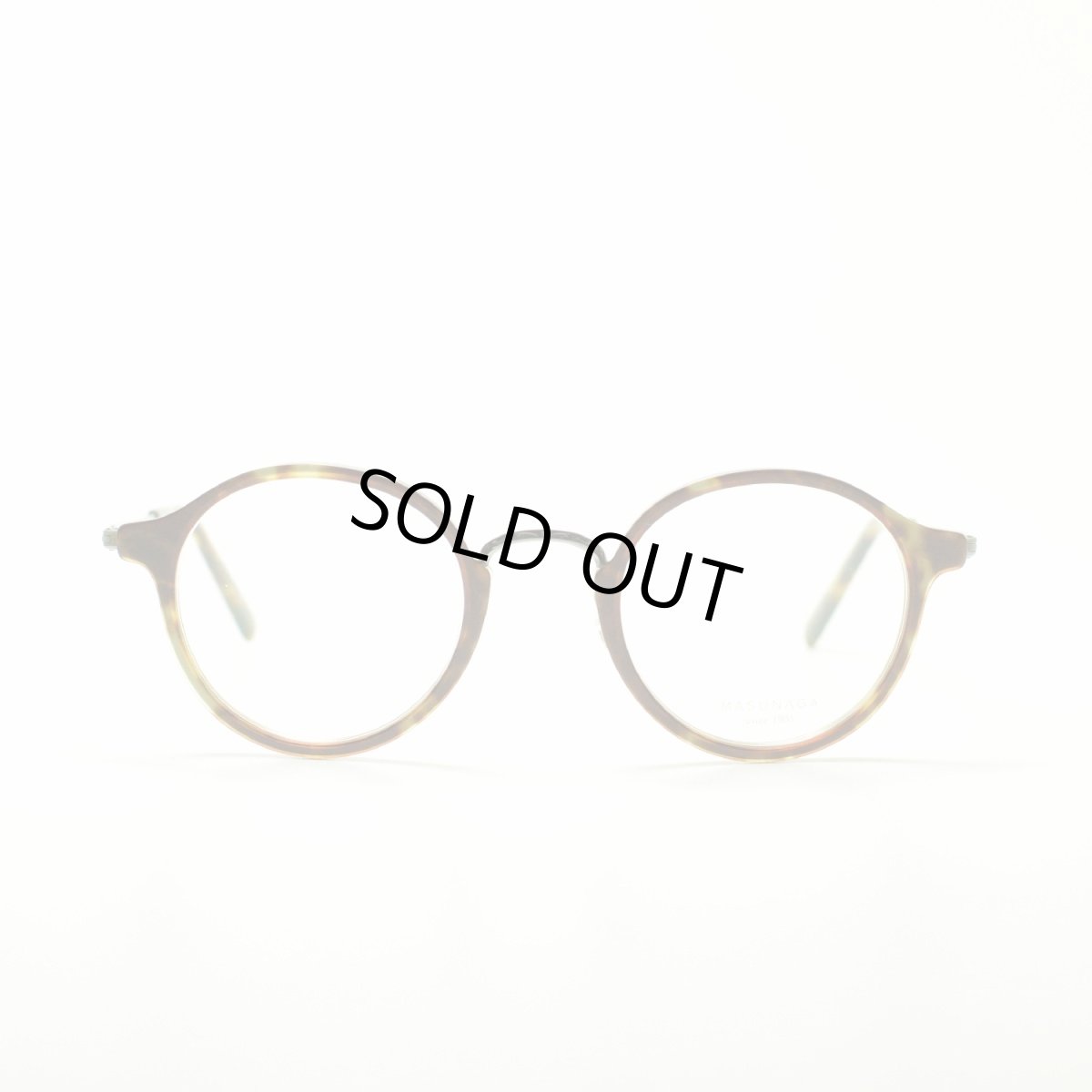 画像3: 増永眼鏡 MASUNAGA GMS-826 col-34 DEMI/GRY メガネ 眼鏡 めがね メンズ レディース おしゃれ ブランド 人気 おすすめ フレーム 流行り 度付き レンズ (3)