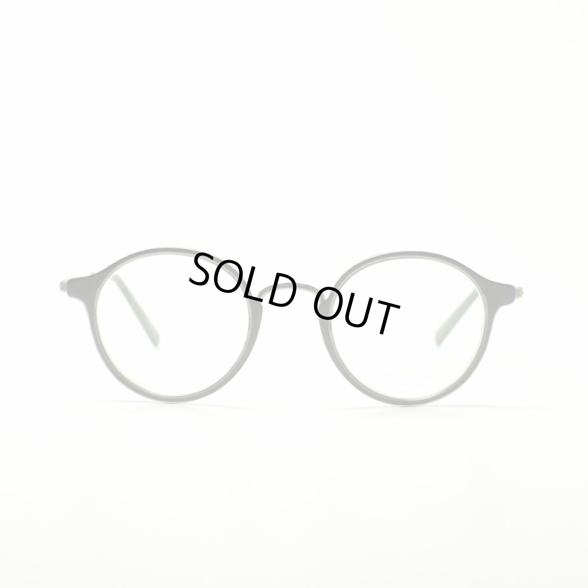 画像3: 増永眼鏡 MASUNAGA GMS-826 col-49 BK/BK メガネ 眼鏡 めがね メンズ レディース おしゃれ ブランド 人気 おすすめ フレーム 流行り 度付き レンズ (3)