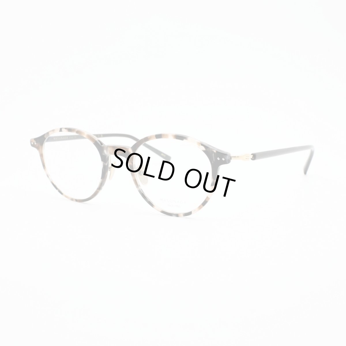 画像2: 増永眼鏡 MASUNAGA GMS 831 col-69 BK/Tortoise  (2)